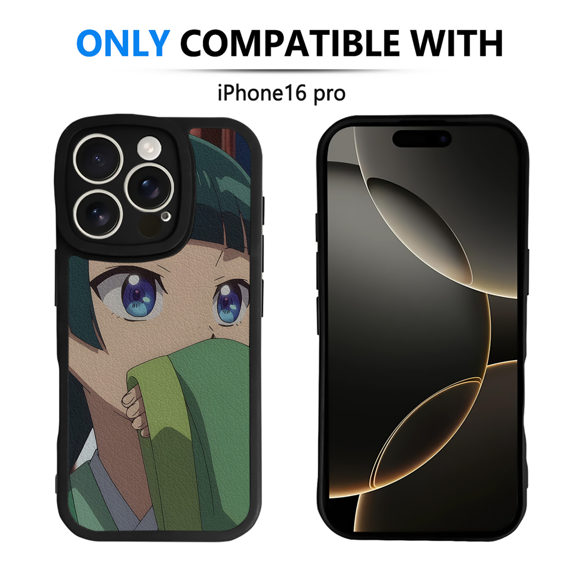 薬屋のひとりごと The Apothecary Diaries 【iPhone 16シリーズ対応】シリコンスマホケース（レザー調） 材質：シリコン